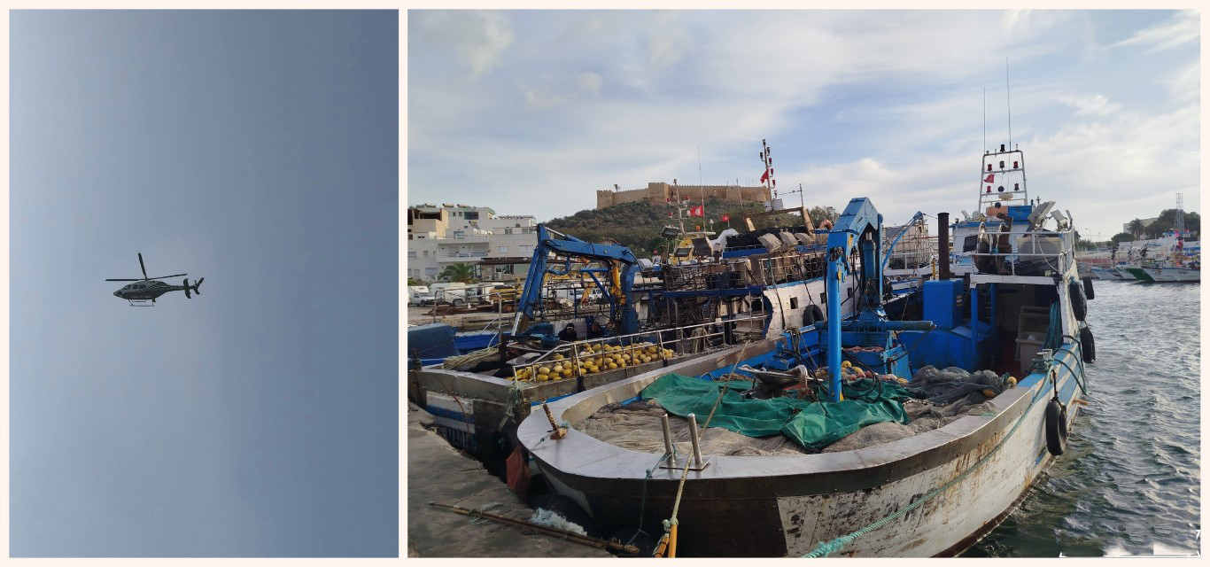 قليبية.. فقدان مركب صيد في أعماق البحر 